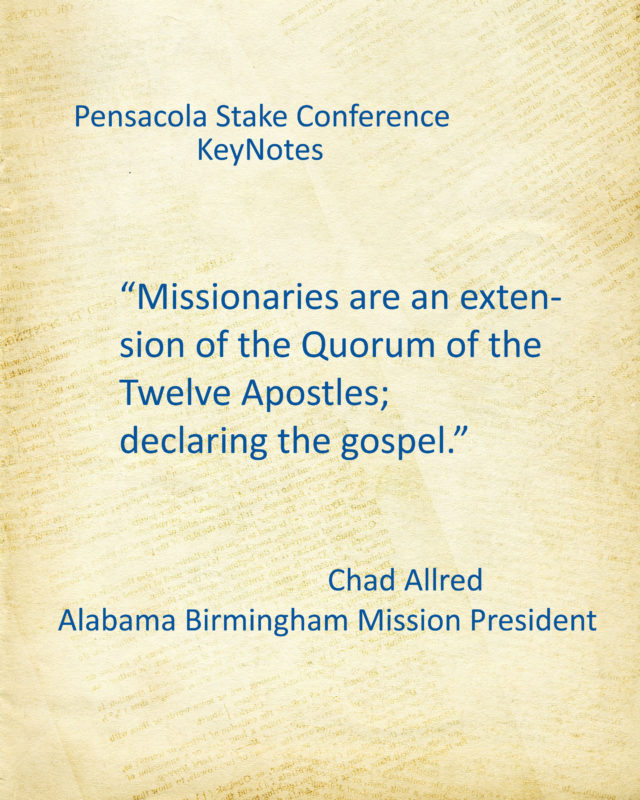 C_Allred Stake Conference
