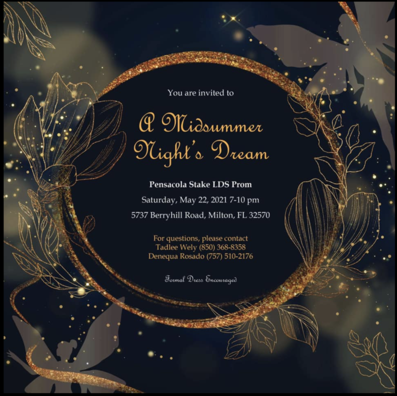 Midsummer Night's Dream Prom